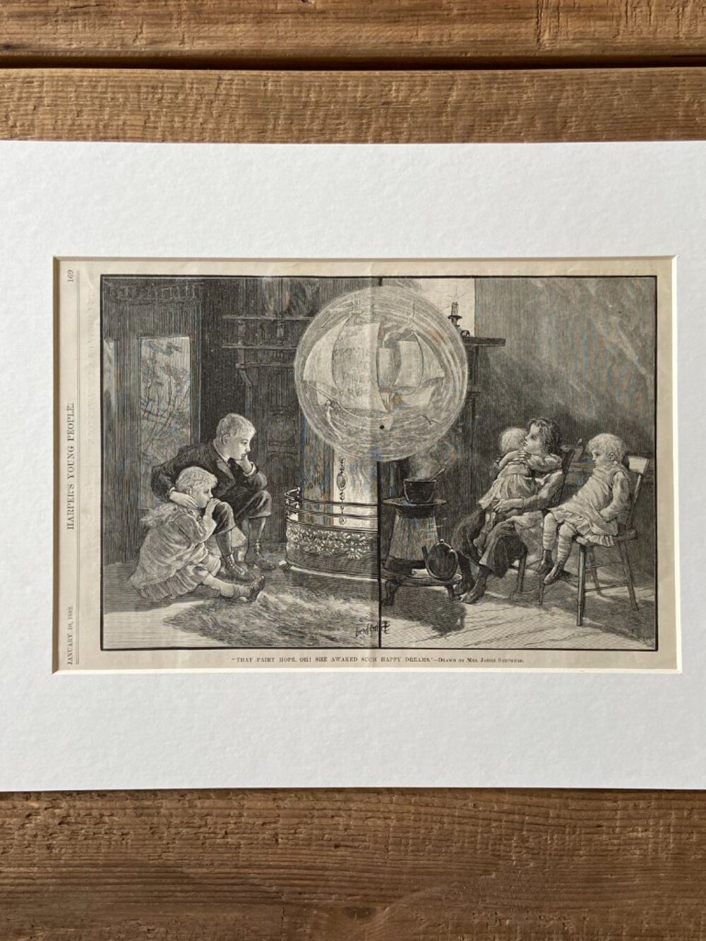 Harper's Young People,  Antique Print, Woodcut